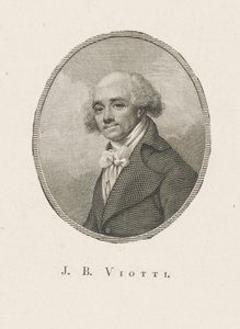 Porträtt av kompositören Giovanni Battista Viotti 1755-1824, ca. 1800. av Unbekannt