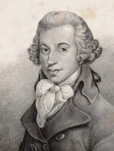 Porträtt av kompositören Ignace Pleyel 1757-1831. av Unbekannt