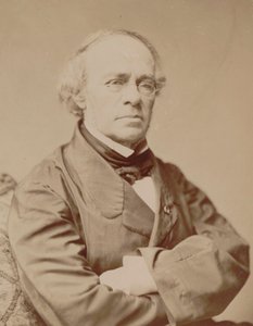 Porträtt av kompositören Jacques Fromental Halévy 1799-1862. av Unbekannt
