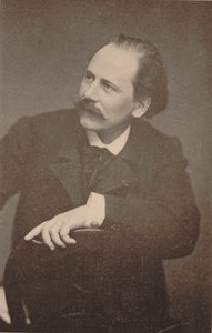Porträtt av kompositören Jules Massenet 1842-1912. av Unbekannt