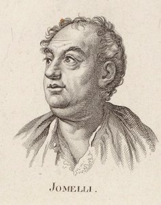 Porträtt av kompositören Niccolò Jommelli 1714-1774. av Unbekannt