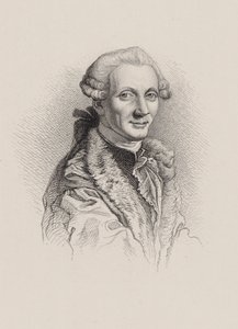 Porträtt av kompositören Niccolò Piccinni 1728-1800. av Unbekannt