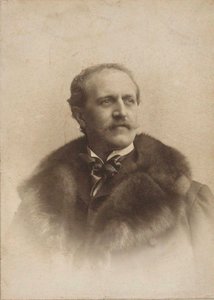 Porträtt av dirigenten och kompositören Hans Winderstein 1856-1925, ca. 1900. av Unbekannt