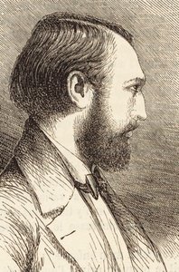 Porträtt av pianisten och kompositören Louis Lacombe 1818-1884. av Unbekannt