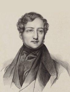 Porträtt av pianisten och kompositören Sigismund Thalberg 1812-1871. av Unbekannt