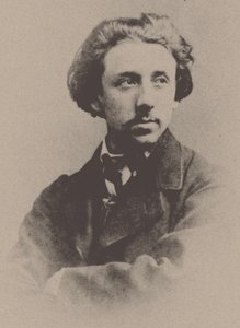 Porträtt av pianisten och kompositören Wilhelm Hill 1838-1902. av Unbekannt