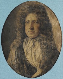 Porträtt av poeten Nicholas Rowe 1674-1718, 1600-talet. av Unbekannt