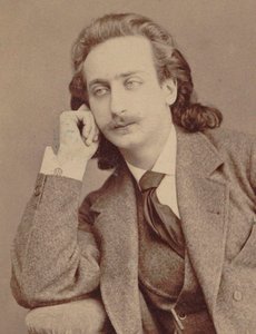 Porträtt av violinisten och kompositören Henri Ketten 1848-1883. av Unbekannt