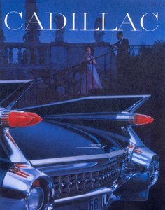 Affisch som annonserar en Cadillac, 1959 av Unbekannt