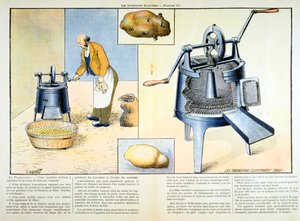 Potatisskalare, 1899 av Unbekannt