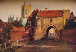 Potter Gate, Lincoln, 1800-1849, 1937 av Unbekannt