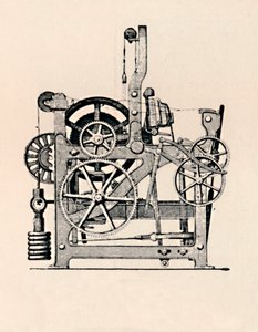 Power Loom sidovy, 1836, 1904 av Unbekannt