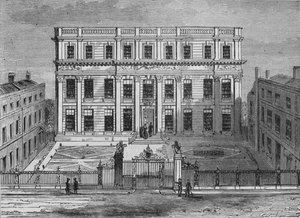 Powis House, Great Ormond Street, Bloomsbury, London, c1714 1878 av Unbekannt