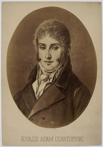 Prins Adam Jerzy Czartoryski 1770-1861 av Unbekannt