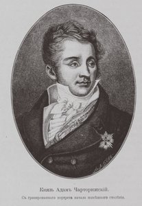 Prins Adam Jerzy Czartoryski 1770-1861 av Unbekannt