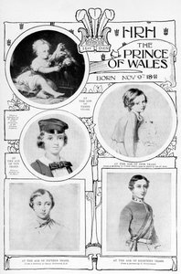 Prins Albert Edward, c1859 av Unbekannt