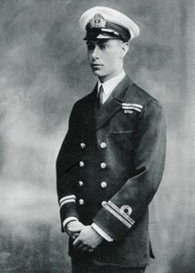 Prins Albert i uniformen av en löjtnant i Royal Navy, 1918 av Unbekannt
