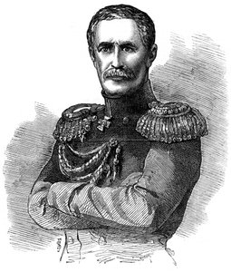 Prins Alexander Sergejevitj Menshikov, rysk militärbefälhavare, 1853 av Unbekannt