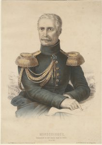 Prins Alexander Sergeevich Menshikov 1787-1869, 1855 av Unbekannt