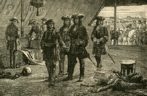 Prins Eugen efter segern över turkarna i Belgrad, 1717, 1890. av Unbekannt