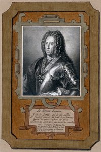 Prins Eugen av Savojen, general i den österrikiska armén av Unbekannt