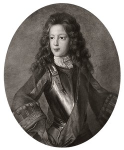 Prins James Francis Edward Stuart, the Old Pretender, c1700 1906 av Unbekannt