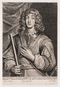 Prins Rupert av Rhen, kavalleriofficer, ca 1640 av Unbekannt