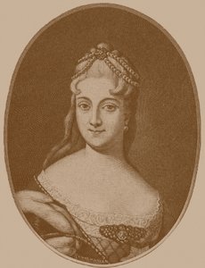 Prinsessan Ekaterina Alekseevna Dolgorukova 1712-1747 av Unbekannt