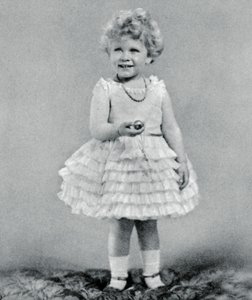 Prinsessan Elizabeth var två år gammal 1928, 1937 av Unbekannt
