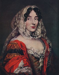 Prinsessan av Ursins, Anne Marie de La Tremoille, c1670, 1939 av Unbekannt