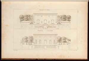 Tryck, Samling av civil arkitektur ..., 1806–12 av Unbekannt
