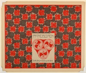 Print, Red Berries Silk Weaving, tallrik 21, i Die Quelle av Unbekannt