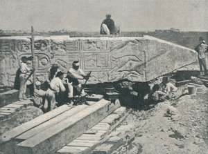 Prizing Up the Needle, för att bygga ramen under den, 1877, 1910 av Unbekannt