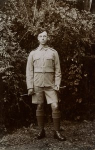 Menig Nelson, 5th East Surrey regemente, Chakrata, Indien, 1917 av Unbekannt