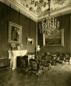 Kejsar Franz Joseph I:s privata kontor i Hofburg, Wien, Österrike, c1935. av Unbekannt