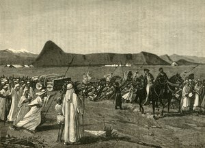 Tjurens procession, 1890. av Unbekannt