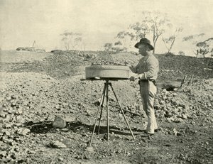 Prospektering av ett hyreskontrakt, 1901. av Unbekannt