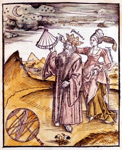 Ptolemaios, grekisk astronom och geograf i Alexandria, 1508 av Unbekannt