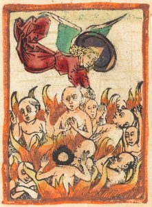 skärselden, c. 1480. av Unbekannt