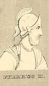 Pyrrhus II, fl 242-237 f.Kr., 1830. av Unbekannt