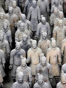 Q in shi Huang terrakotta arm ee av Unbekannt