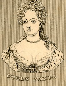 Drottning Anne, 1665-1714, 1830. av Unbekannt