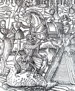 Drottning Elizabeth I. av Unbekannt