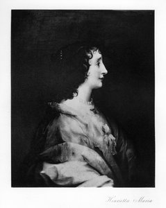 Drottning Henrietta Maria, drottninggemål av England, Skottland och Irland, 1907 av Unbekannt