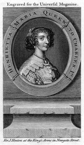 Drottning Henrietta Maria, drottninggemål till Karl I av Unbekannt