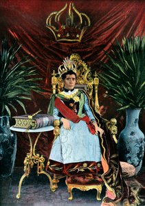 Drottning Ranavalona Manjaka III av Madagaskar, ca 1880-talet av Unbekannt