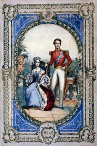 Drottning Victoria och Prins Albert, c1840-talet av Unbekannt