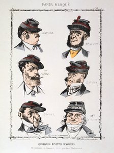 Några belägringar, 1870-1871 av Unbekannt