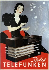 Radio Telefunken, 1935 av Unbekannt