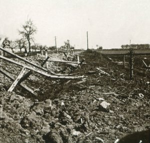 Järnväg, Somme, norra Frankrike, c1914-c1918 av Unbekannt